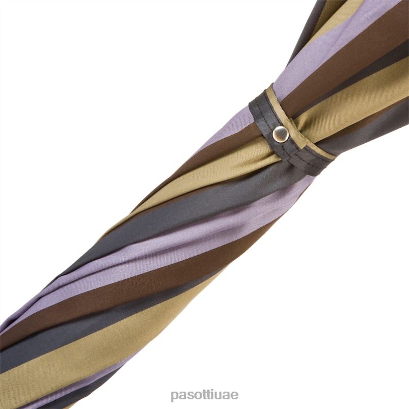 مظلة | 142 6496-12 cbr - مظلة مخططة بلون الكستناء الصلب مع نهاية المقبض PASOTTI Z446V102